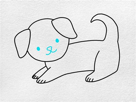 How to Draw a Puppy (Step by Step) - HelloArtsy