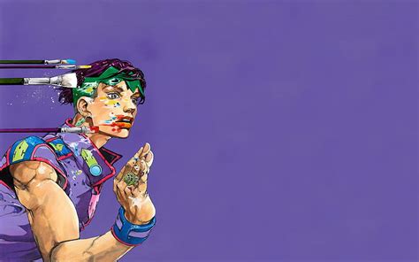 Josuke and Crazy Diamond [Fanart], rohan kishibe minimalist HD ...