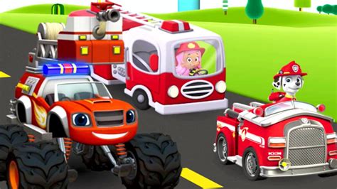 Nick Jr Firefighters Game In This Game Marshall From Paw Patrol, Molly.