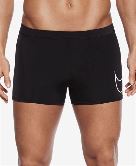 Nike Men's Yield Metro Short Swim Trunks in Black for Men | Lyst