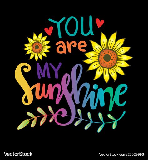 Printable You Are My Sunshine