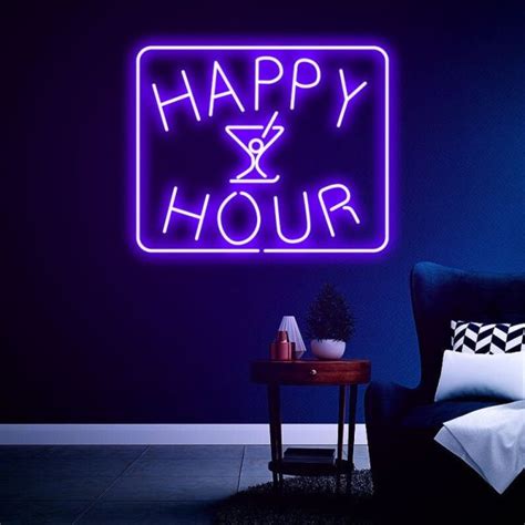 Happy Hour Neon Sign | Liuyang Lamps