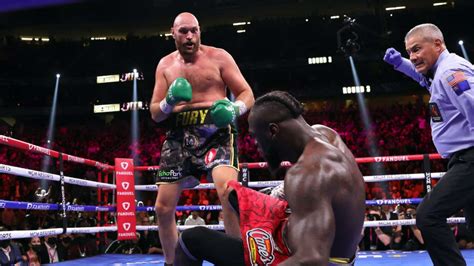 Watch: All 5 knockdowns in the Tyson Fury vs Deontay Wilder 3 fight