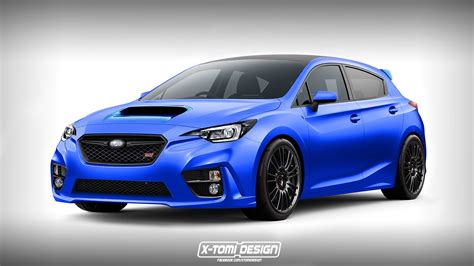 2018 Subaru Impreza WRX STI Rendered as a Hatchback - autoevolution