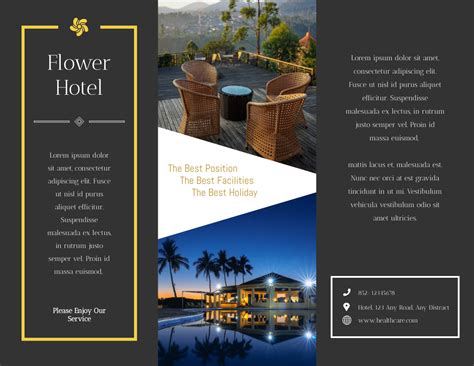 Hotel Introduction Brochure | Brochure Template