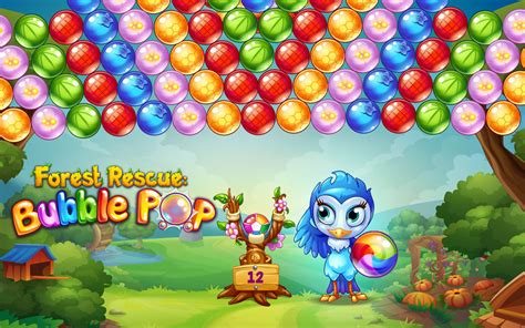 Forest Rescue Bubble Pop – Qublix