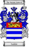 Lamkin Family Crest English Coat of Arms