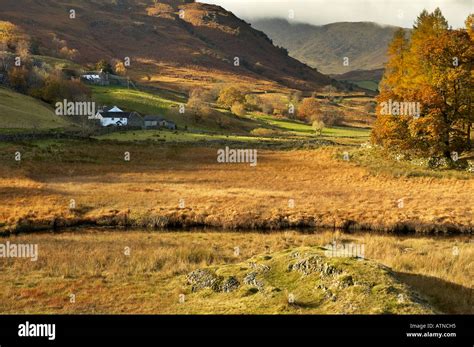 Autumn in Little Langdale Valley Stock Photo - Alamy