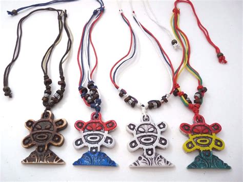 PUERTO RICO TAINO SUN SYMBOLS HIEROGLYPH UNISEX NECKLACE PENDANT ...