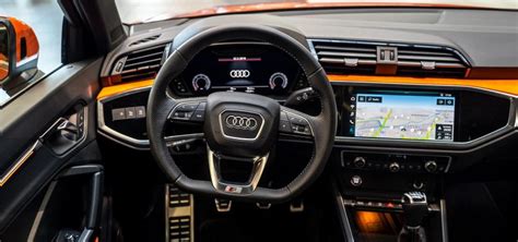 Pulse Orange Audi Q3 Sports A Colorful Alcantara Interior | Carscoops