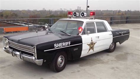 Plymouth Fury II 1968 Police Car - YouTube