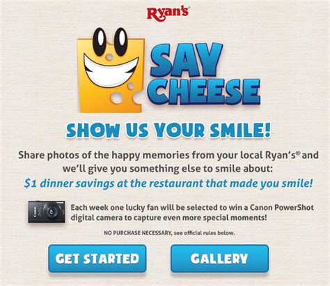 Ryan's Buffet sweepstakes, enter get $1 off coupon - al.com