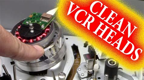 VCR head Cleaning DIY 2021 - YouTube