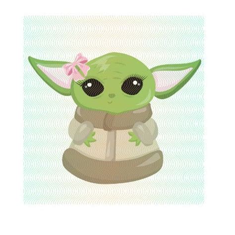 Baby Yoda Baby Yoda With Heart Baby Yoda Baby Girl Baby - Etsy in 2022 ...