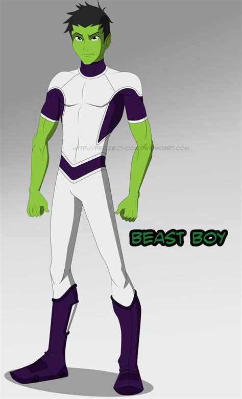 Young Justice Beast Boy by Project-Cow on DeviantArt