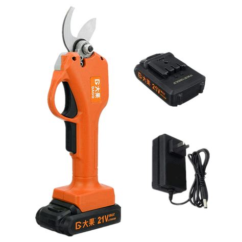 Electric Pruning Shears, Professional Cordless Pruner Electric Powered ...