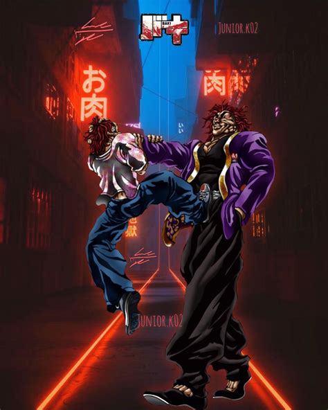 Baki Hanma vs Yujiro Hanma | Animation artwork, Wallpaper, One punch ...