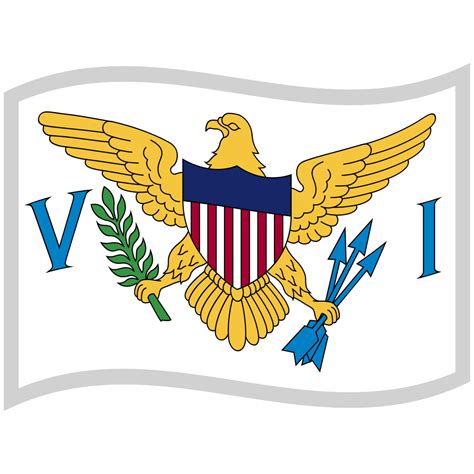 🇻🇮 Flag: U.s. Virgin Islands Emoji, VI Flag Emoji