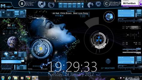 Windows 7 Desktop Customization 2016 Youtube