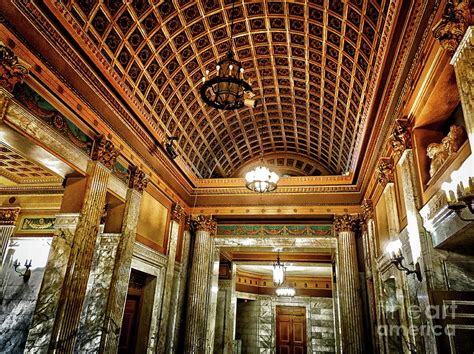 Scottish Rite Cathedral Interior Lobby Photograph by JB Thomas - Fine ...