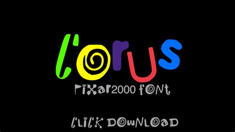 Corus Pixar2000 Font by SMLAPP on DeviantArt