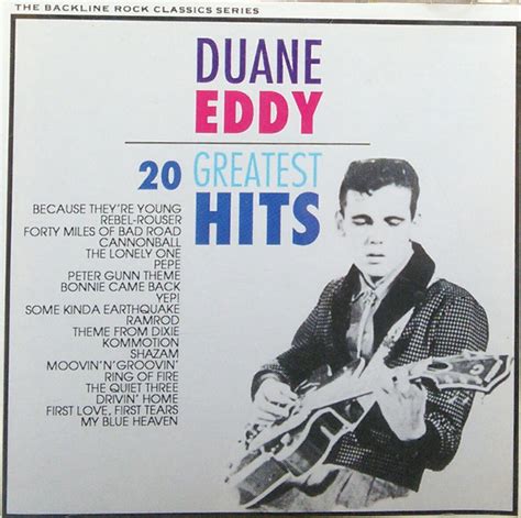 Duane Eddy - 20 Greatest Hits (1991, CD) | Discogs