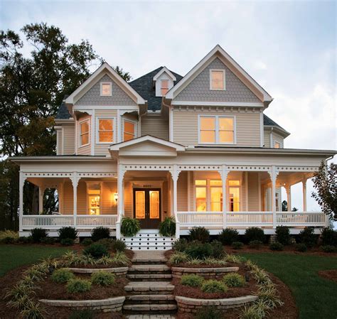 Colonial Farmhouse Plans Wrap Around Porch — Randolph Indoor and ...