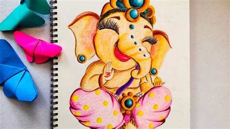 Incredible Compilation of 999+ Ganpati Drawing Images - Stunning ...