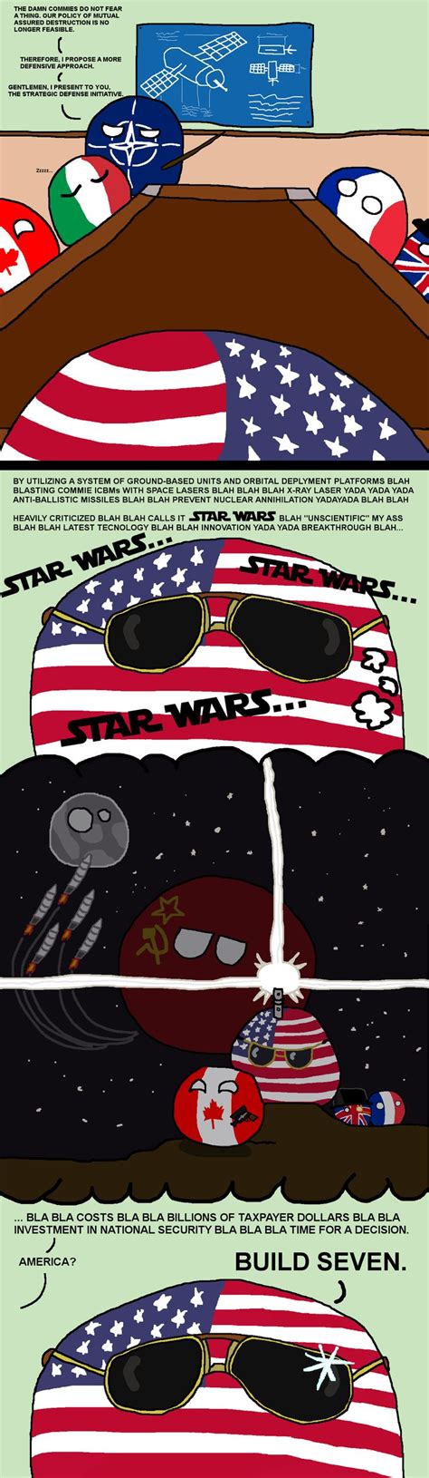 The Strategic Defense Initiative ( NATO, USA ) by 0mgrzx #polandball # ...