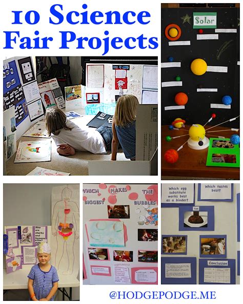 10 Science Fair Project Ideas - Hodgepodge