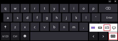 Steps to Open Handwriting Keyboard on Windows 8