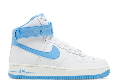 Wmns Air Force 1 High 'White University Blue' - Nike - DX3805 100 ...