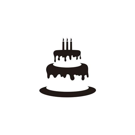 Sweet shop, Birthday cake template logo design vector 19998720 Vector ...