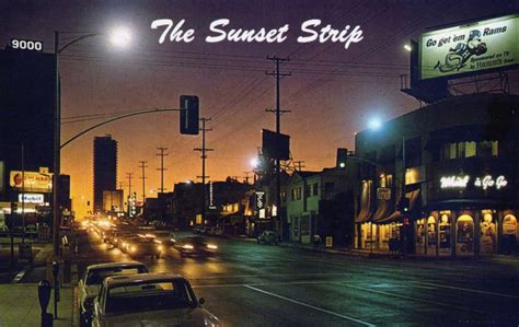 Noir By Night | Sunset strip, Hollywood california, Sunset