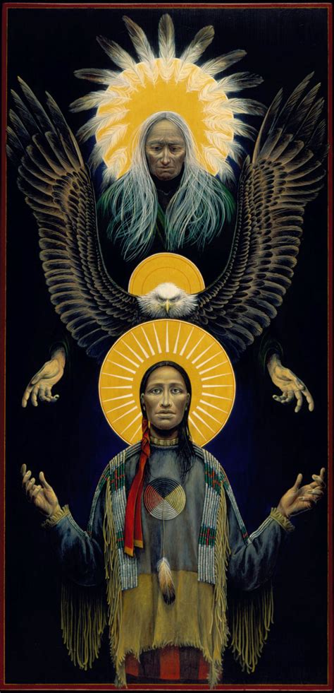 See the Catholic trinity painted in Native American art - Catholic ...