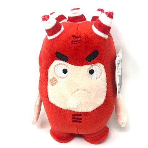 Oddbods Red Fuse Soft Stuffed Plush Toy 6 | Etsy