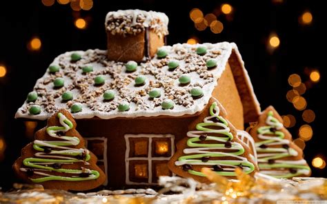 🔥 Download Gingerbread House Wallpaper On by @rsnyder | Gingerbread ...