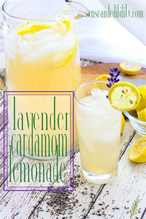 Lavender, cardamom and lemonade were meant to be together. This floral ...