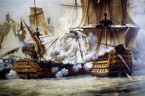 Scene of the Battle of Trafalgar, 1807 - Louis-Philippe Crépin ...