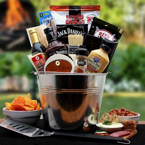 BBQ Lovers Gift Pail | Barbeque Gift Basket | Unique Grilling Gifts