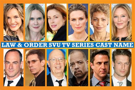 Law & Order Special Victims Unit TV Series Cast Name, Real Life ...