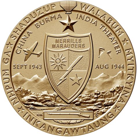 Merrill’s Marauders Bronze Medal | U.S. Mint