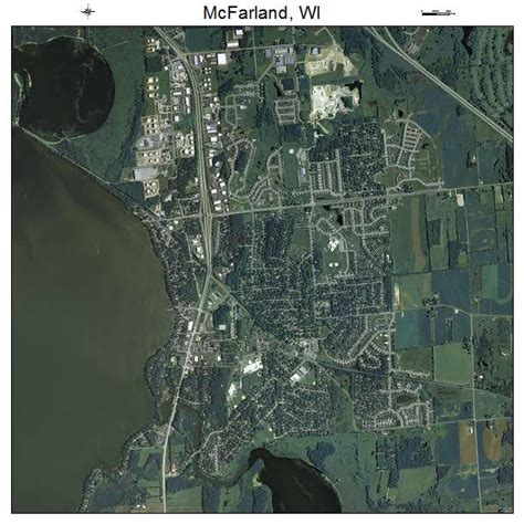 Aerial Photography Map of McFarland, WI Wisconsin