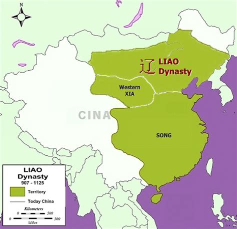 Xia Dynasty Map