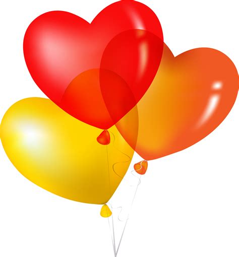 L Cartoon Love Heart Balloon - ClipArt Best