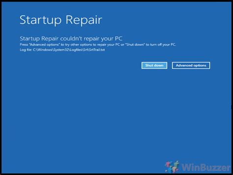 Windows 10 Startup Problems Use Startup Repair To Fix Your Boot | winbuzzer