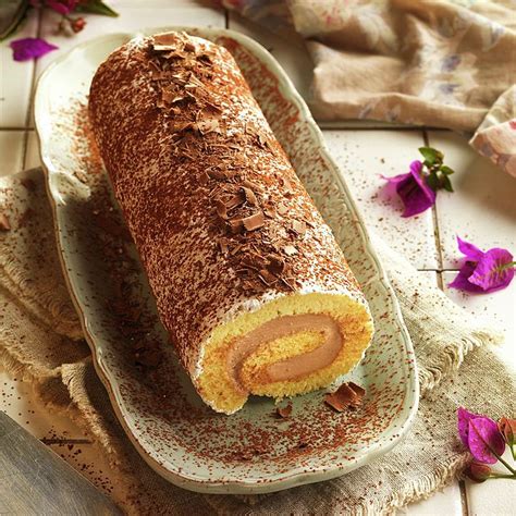 Brazo Gitano Swiss Cake, Cake Roll Recipes, Food Clips, Cookie Box ...