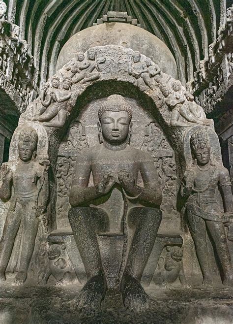 Ellora Caves & Kailasha Temple, Sculptures & Interiors | Flickr