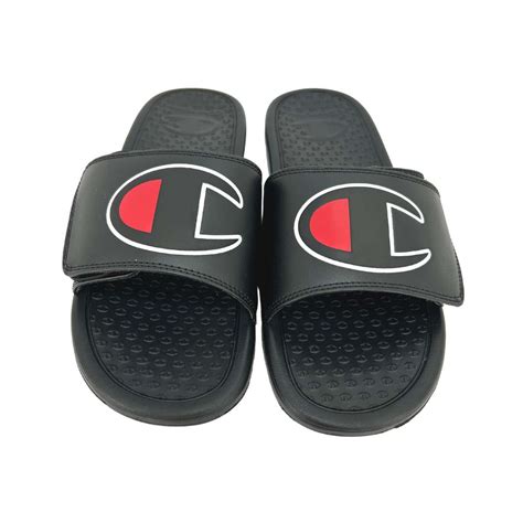 Champion Men’s Black Slides / Various Sizes – CanadaWide Liquidations