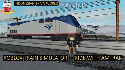 ROBLOX TRAIN SIMULATOR BETA - MENCOBA LOKOMOTIF AMTRAK - YouTube